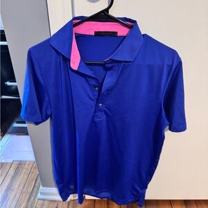 Greyson Blue and Pink Polo Shirt Golf